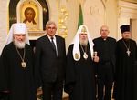 Состоялась встреча Святейшего Патриарха Московского и всея Руси Алексия II с руководством Конференции Европейских Церквей